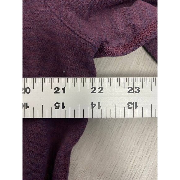 Lululemon Athletica Maroon Long Sleeve Vented Performance Sweatshirt Size XL - Picture 4 of 5